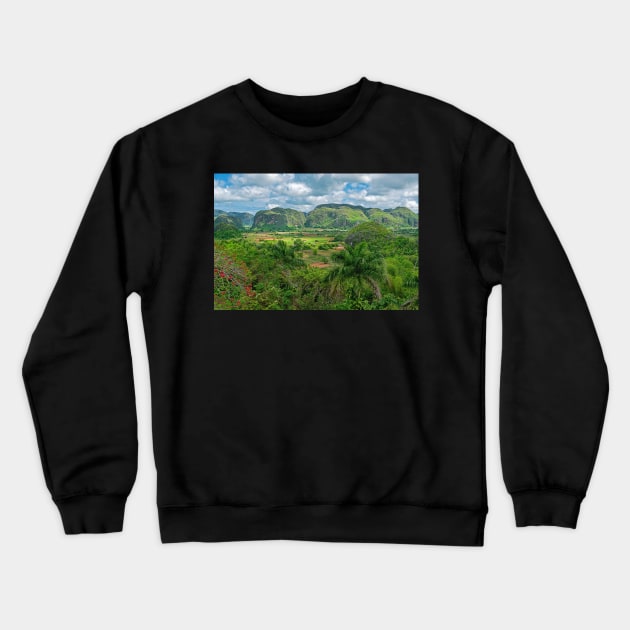 Vinales Countryside. Crewneck Sweatshirt by bulljup